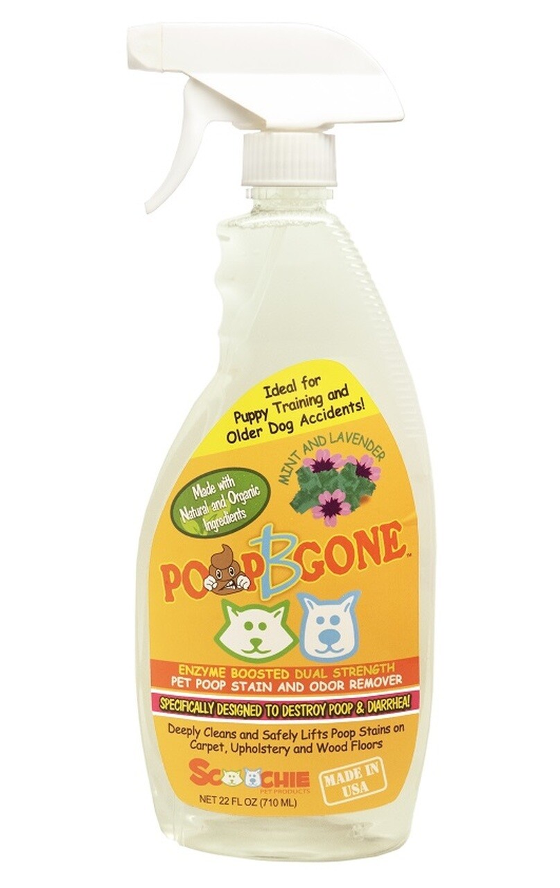Poop B Gone Stain and Odor Remover For Carpet and Upholstery