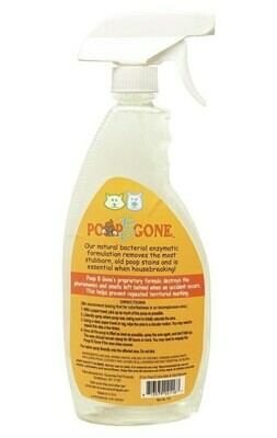 Poop B Gone Stain and Odor Remover For Carpet and Upholstery