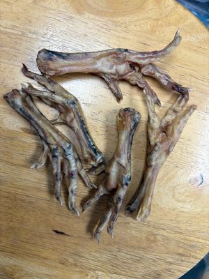 Dry Roasted Chicken Feet
