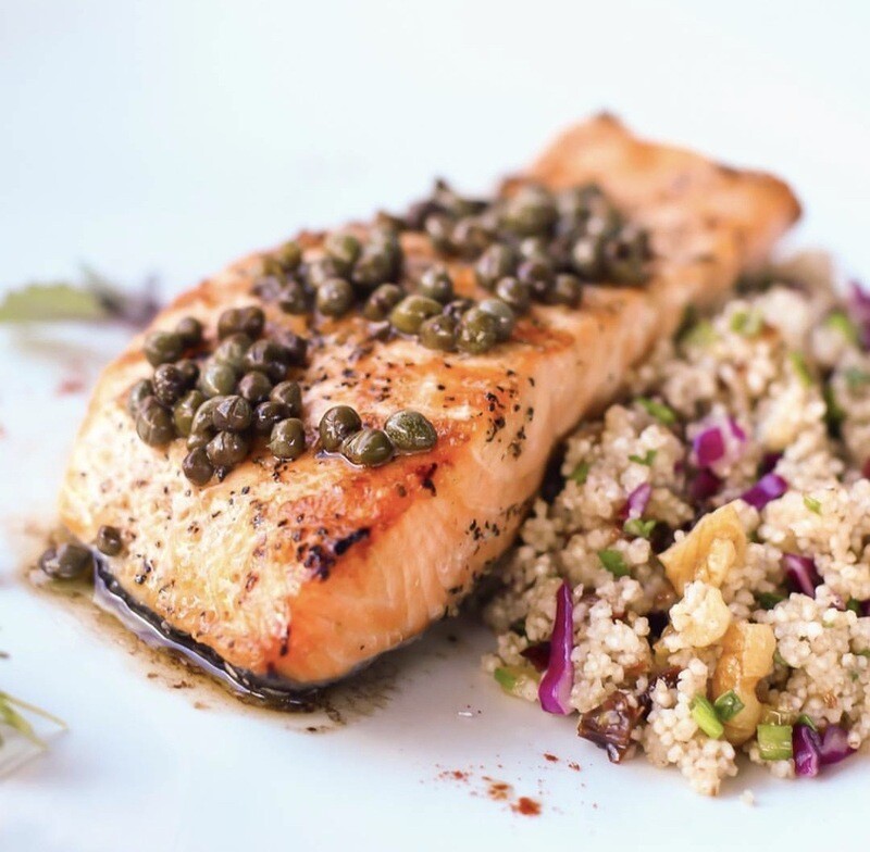 Salmón &amp; CousCous