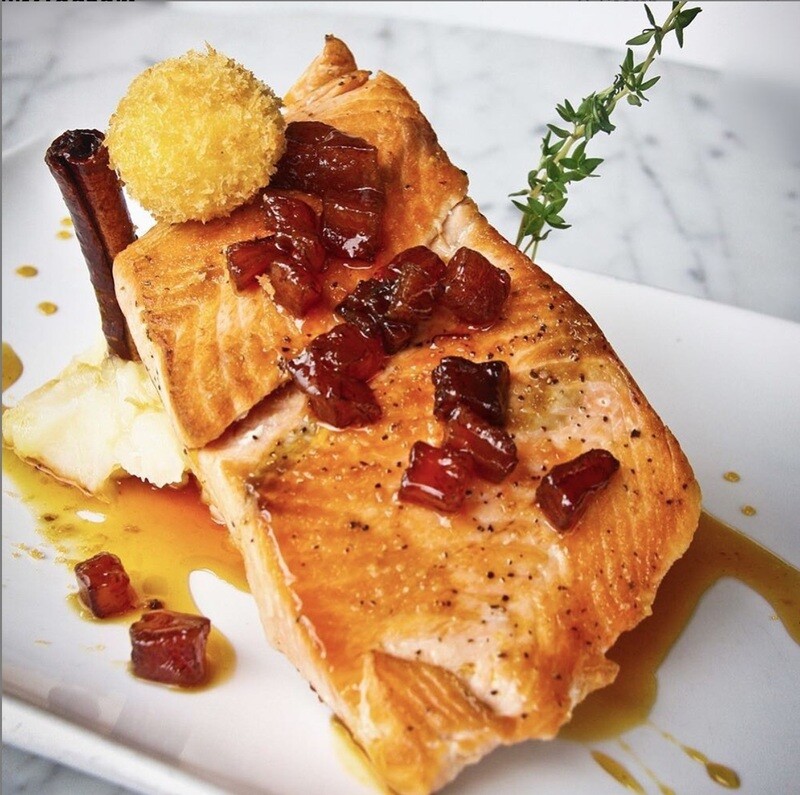 Salmón Glaseado