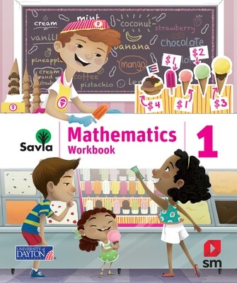 FIRST GRADE - SAVIA MATHEMATICS 1 WORKBOOK - SM - 21 - ISBN 9781630148812