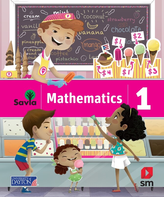 FIRST GRADE - SAVIA MATHEMATICS 1 BOOK AND DIGITAL ACCESS - SM - 21 - ISBN 9781630148751