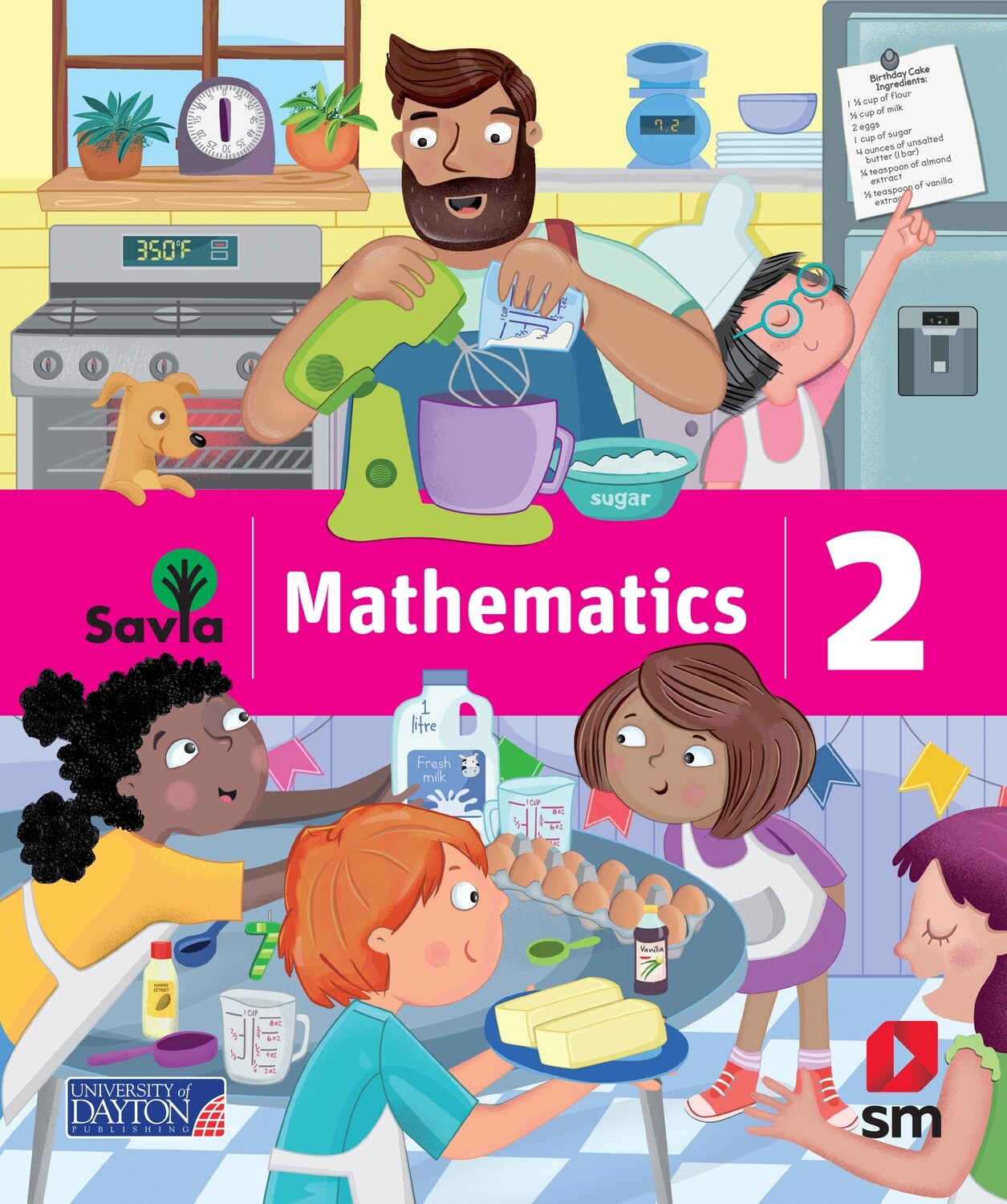 SECOND GRADE - SAVIA MATHEMATICS 2 BOOK AND DIGITAL ACCESS - SM - 21 - ISBN 9781630148768