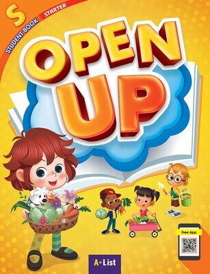 PRE-KINDER - OPEN UP STARTER STUDENT BOOK WITH APP - LW - 21 - ISBN 9791166371851
