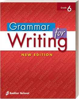 SIXTH GRADE - GRAMMAR FOR WRITING LEVEL RED GRADE 6 + DIGITAL - SADL - 25 - ISBN 9781956976410