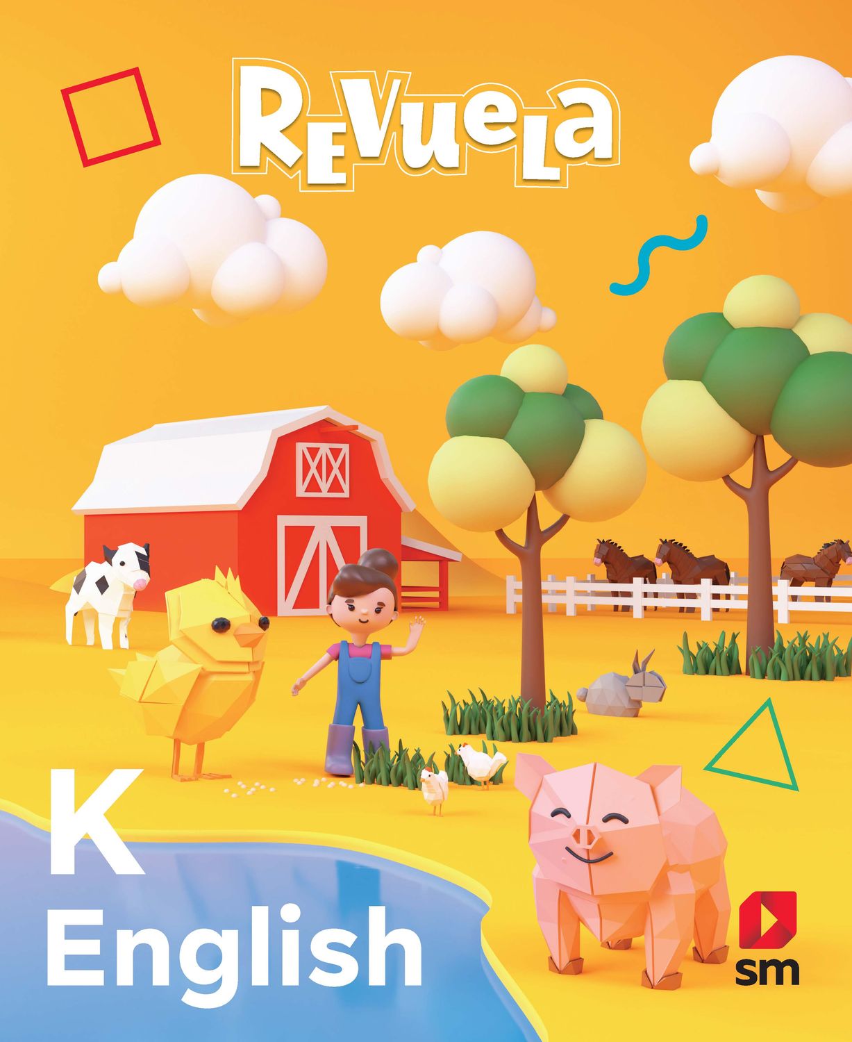 KINDERGARTEN - REVUELA ENGLISH K TEXT, PHONICS, AND DIGITAL ACCESS - SM - 25 - ISBN 9781644868423