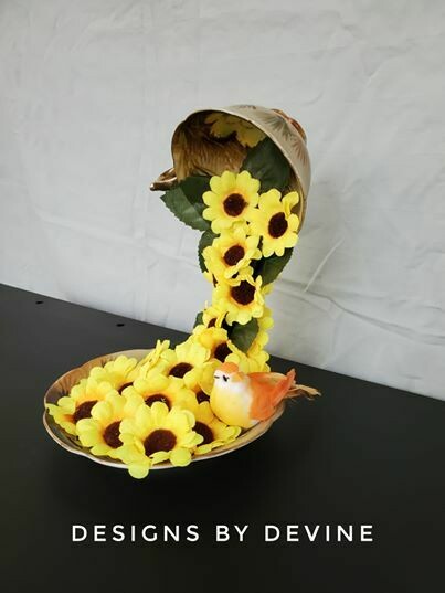 Sunflower Floating Tea Cup