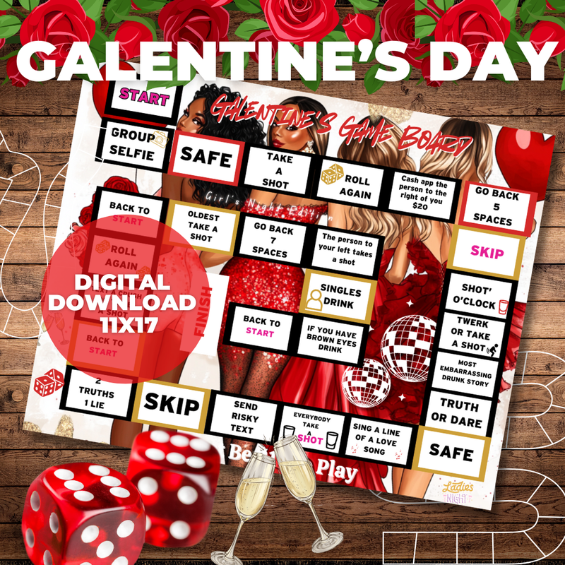 Galentine's Day Gameboard