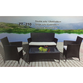 OUTDOOR DINING SET 4PC