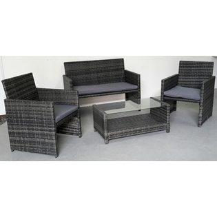 OUTDOOR DINING SET 4PC