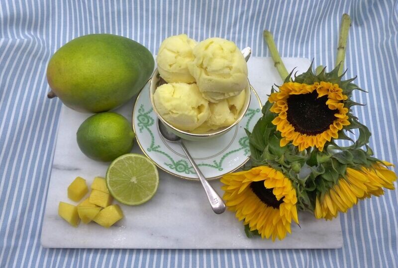 Mango & Lime Sorbet