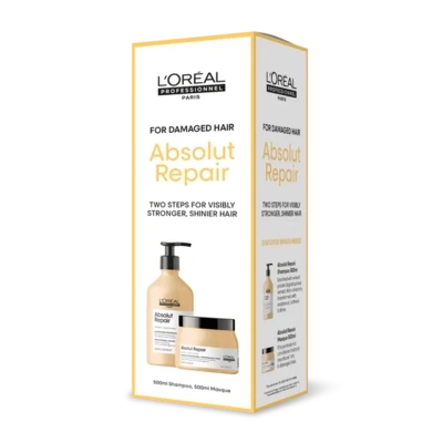L'Oreal Absolut Shampoo/Masque 500mls DUO