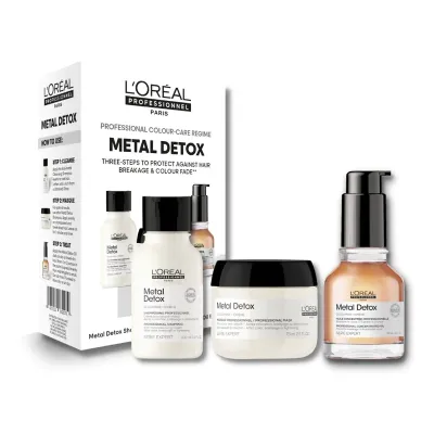 L'Oreal Metal Detox Travel Pack