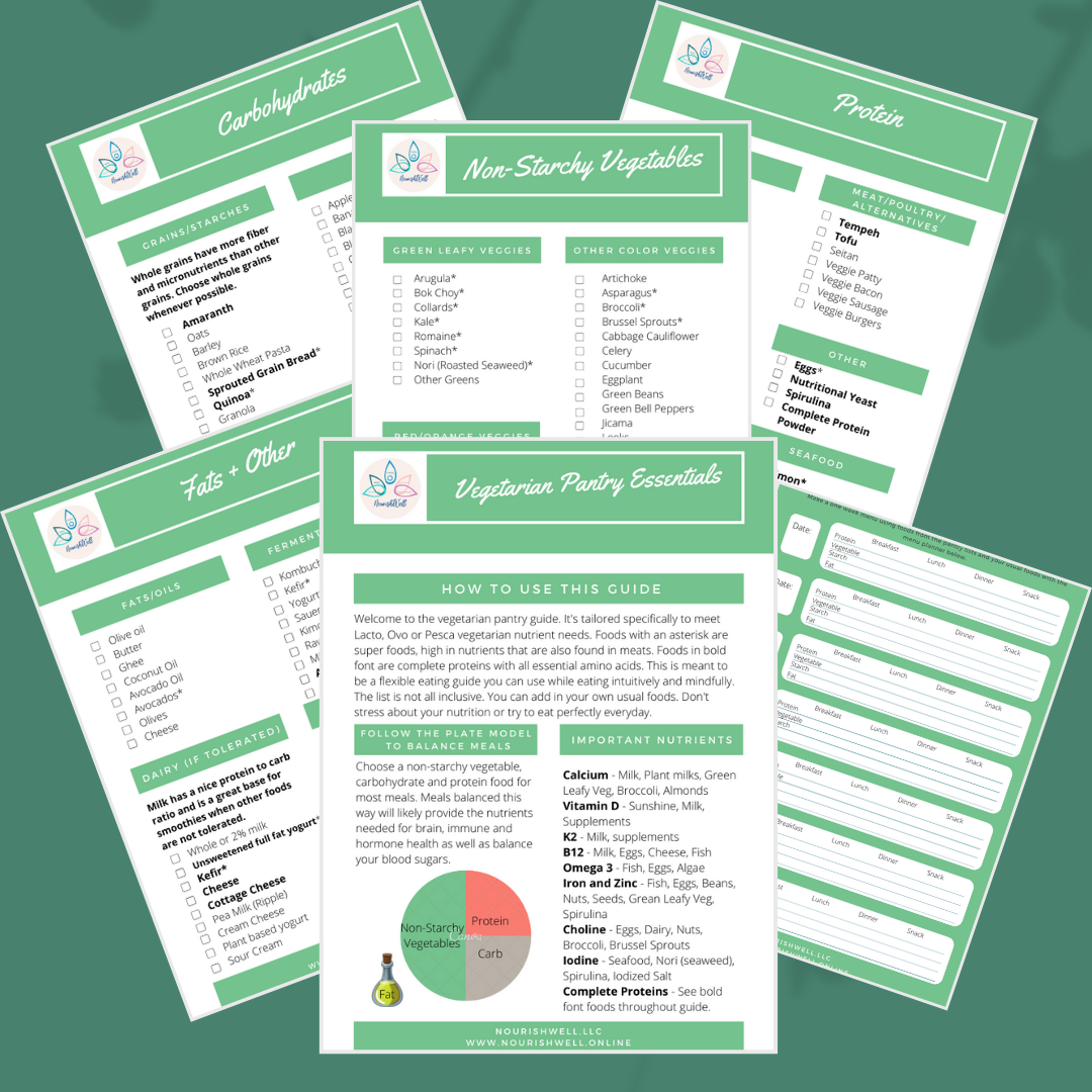 Vegetarian Pantry Essentials Meal Planning and Shopping Guide