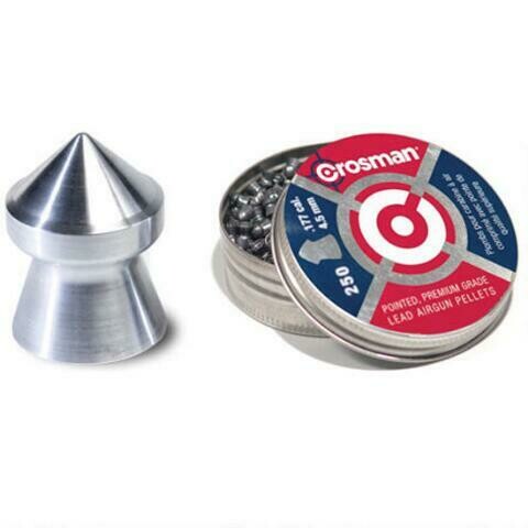 CROSMAN PLOMBS .177 POINTUS 7.4GR (250)