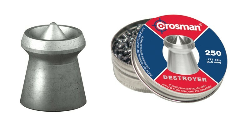 CROSMAN PLOMBS .177 DESTROYER 7.4GR (250)