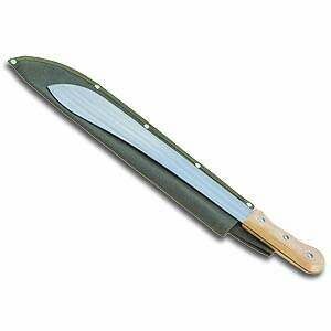 WORLD FAMOUS MACHETTE BOLO POIGNÉE EN BOIS