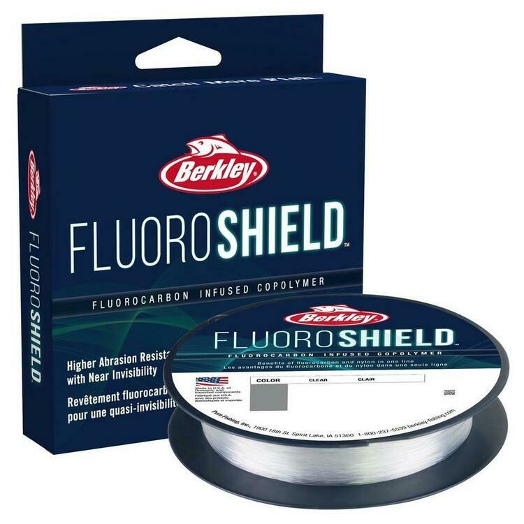 BERKLEY LINE FLUOROCARBON FLUOROSHIELD 8 LBS CLEAR