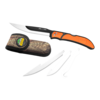 OUTDOOR EDGE COUTEAU RAZOR-BONE ORANGE AVEC 6 LAMES