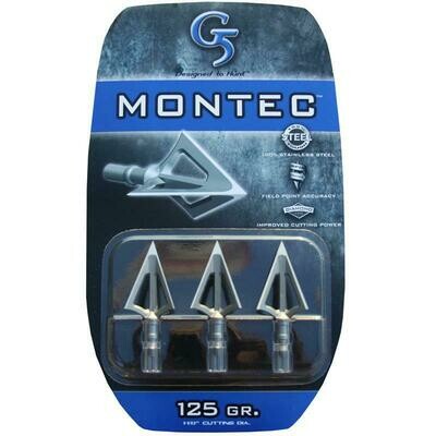 MONTEC POINTES DE CHASSE G5 125 GR. 3PK