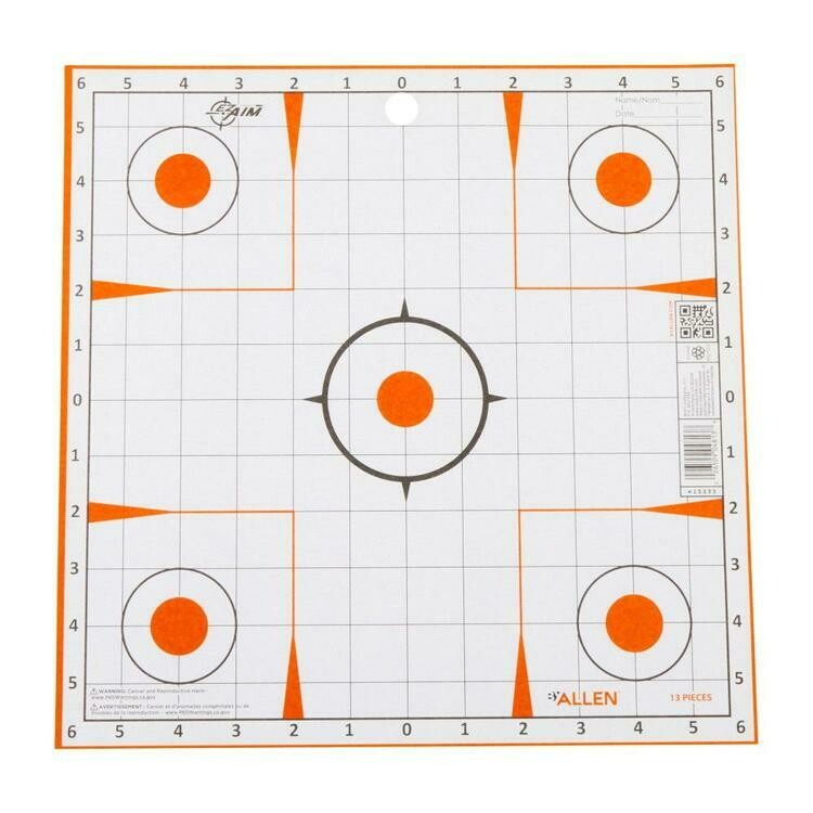 ALLEN EZ AIM CIBLE D&#39;AJUSTEMENT 12X12 PQ 12