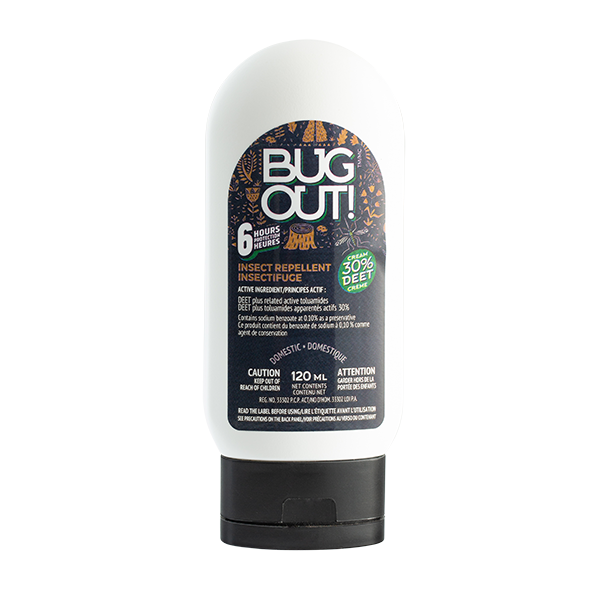 BUG OUT INSECTIFUGE CREME 120ML 30% DEET