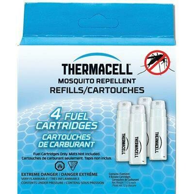 THERMACELL 4 BONBONNE DE BUTHANE DE RECHANGE