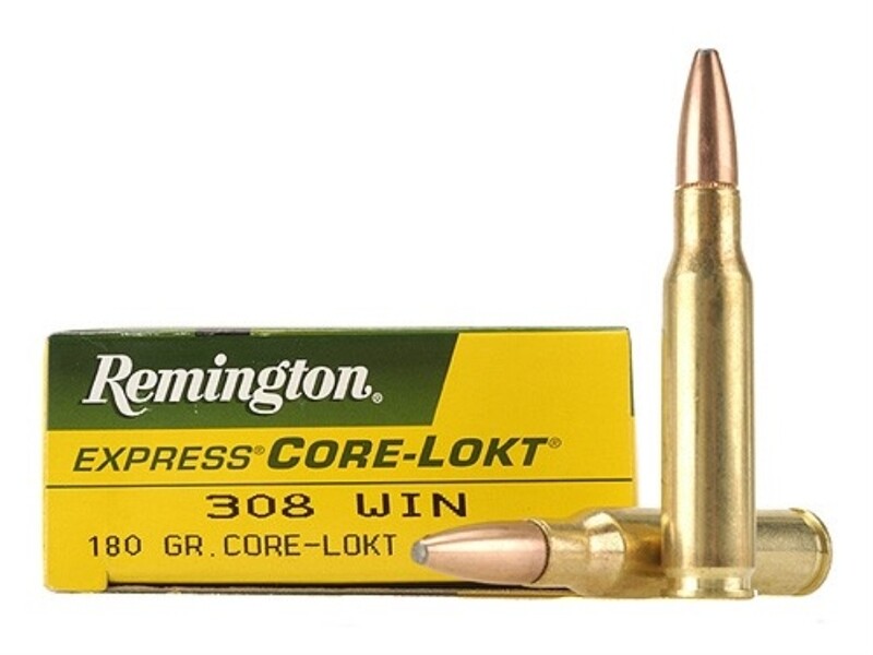 REMINGTON CORE LOKT 308WIN - 180GR - QTY:20