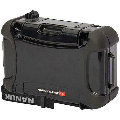 NANUK COFFRE NOIR IMPERMÉABLE 7,4 x 5,1 x 2.6&quot; EN FOAM