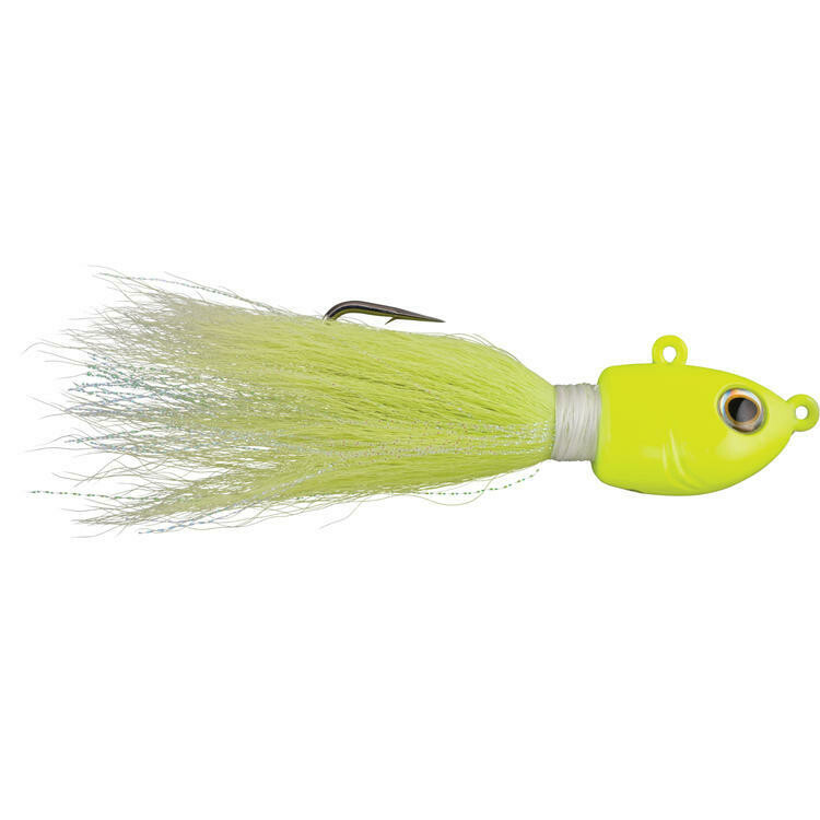 BERKLEY FUSION19 BUCKTAIL JIG 4/0 1/2OZ CHARTREUSE