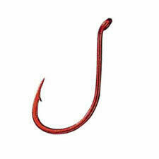OCTOPUS HOOK RED   #8     10/PK