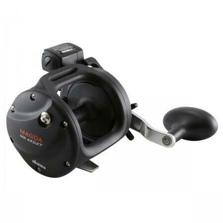 OKUMA MOULINET &#39;MAGDA 30DXT&#39; COMPTEUR DE LIGNE