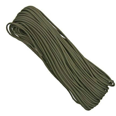 WORLD FAMOUS MILSPEX PARACORD-550 100' OLIVE