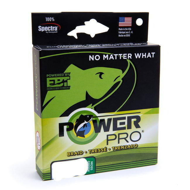POWERPRO FIL TRESSÉ 30LBx150YDS (MOSS GREEN)