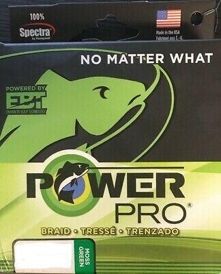 POWERPRO FIL TRESSÉ  15LBx150YDS (MOSS GREEN)