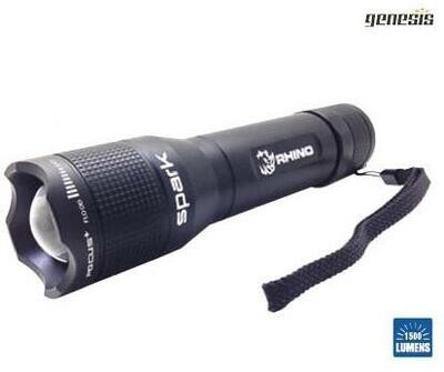 GENESIS LAMPE DE POCHE ''RHINO 1500'' LUMENS/3 MODES