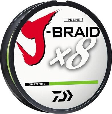 DAIWA J-BRAID GRANDX8 FIL TRESSÉ 15LB/150YD (DARK GREEN)