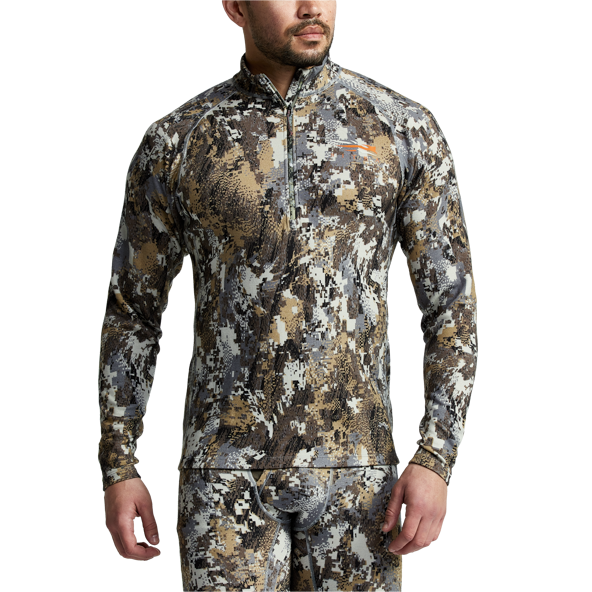 SITKA CHANDAIL/HALF-ZIP MERINO HEAVYWEIGHT ELEVATED II (M)