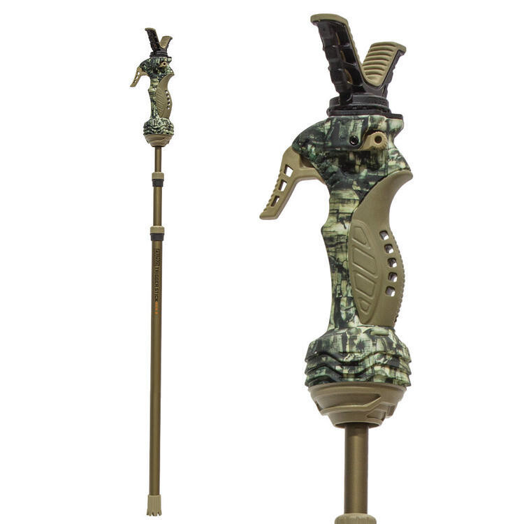 PRIMOS SHOOTING RESTS TRIGGER GEN 3 MONOPOD CAMO 33-65&#39;&#39; CLAM
