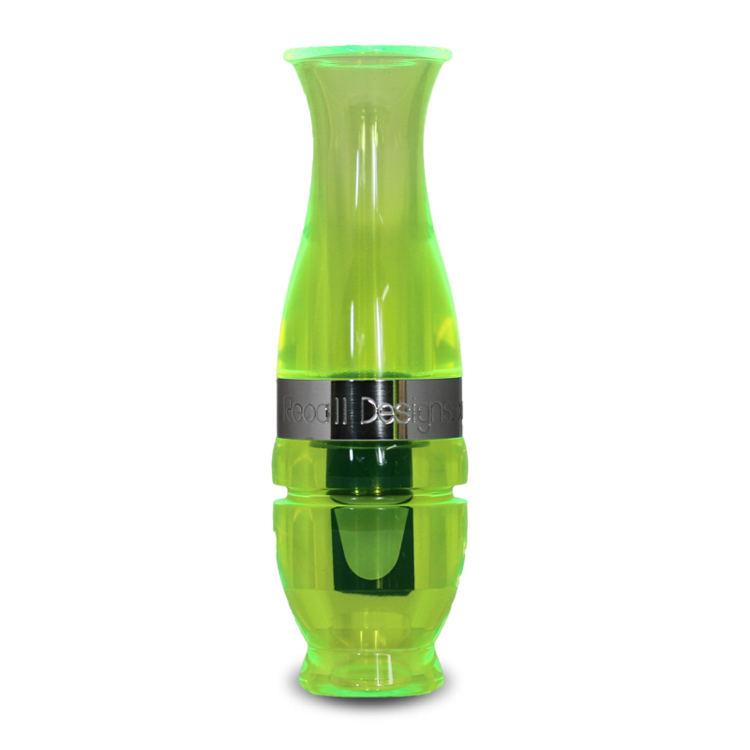 RECALL DESIGN APPEAU A OUTARDE/THE ONE ACRYLIQUE VERT INTERFERENCE