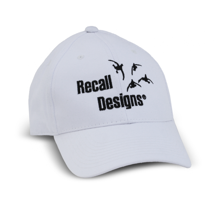 RECALL DESIGNS CASQUETTE BLANCHE