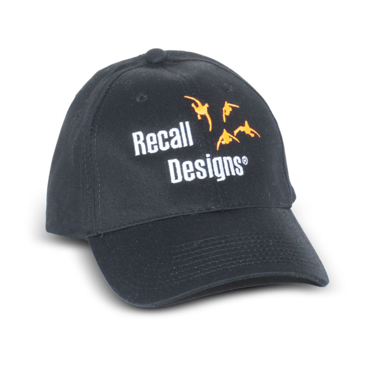 RECALL DESIGNS CASQUETTE NOIRE