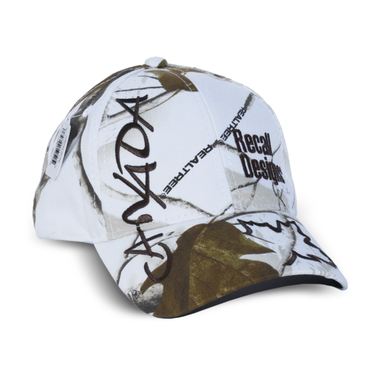 RECALL DESIGNS CASQUETTE BLANCHE CAMO