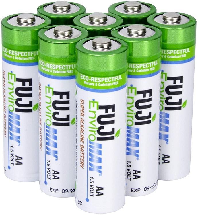 FUJI BATTERIE ENVIRO MAX SUPER ALKALINE AA QTY:8