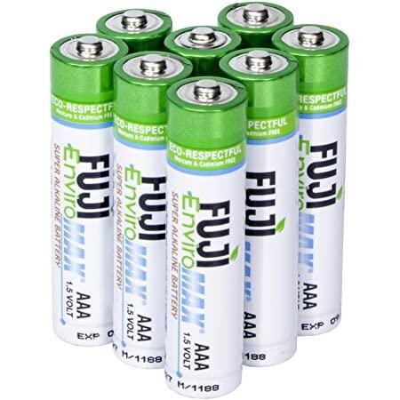 FUJI BATTERIE ENVIRO MAX SUPER ALKALINE AAA QTY:8