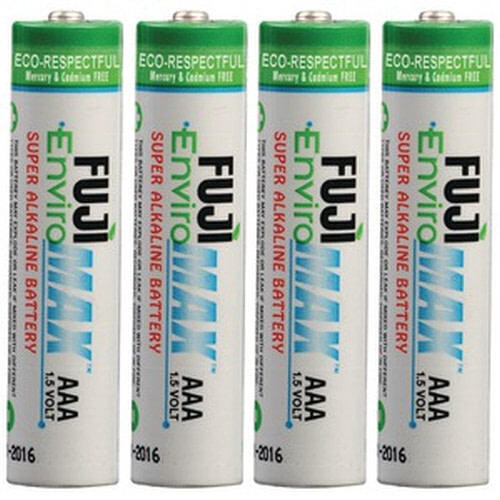FUJI BATTERIE ENVIRO MAX SUPER ALKALINE AAA QTY:4