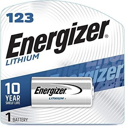 ENERGIZER 123 PILE LITHIUM 3V