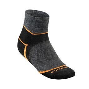 COLDFIELD LIFESTYLE BAS COURT HOMME LAINE MERINO NOIR/ORANGE (M)