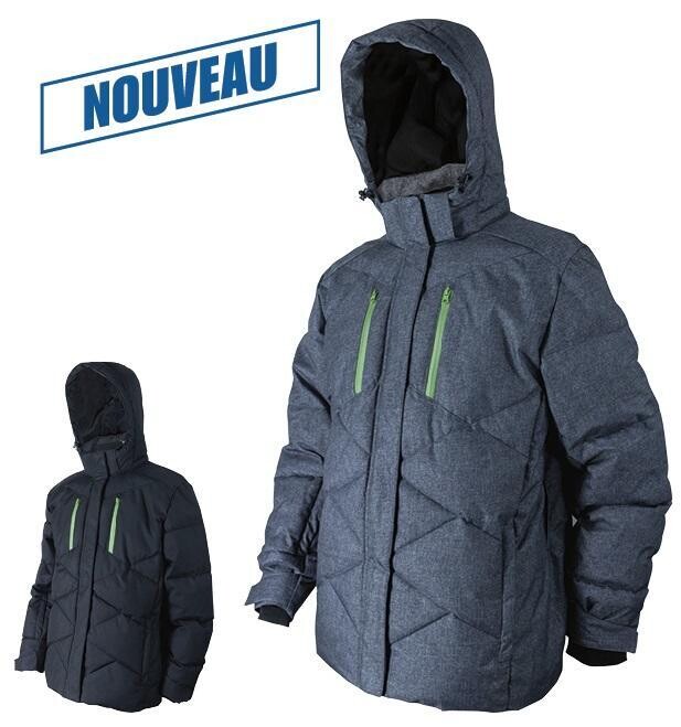 JACKFIELD MANTEAU D&#39;HIVER GRIS H (XL)